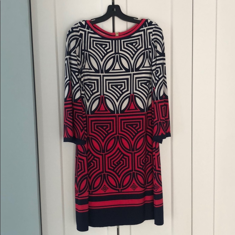 Eliza J 3/4 sleeve shift dress, size 12 👗
